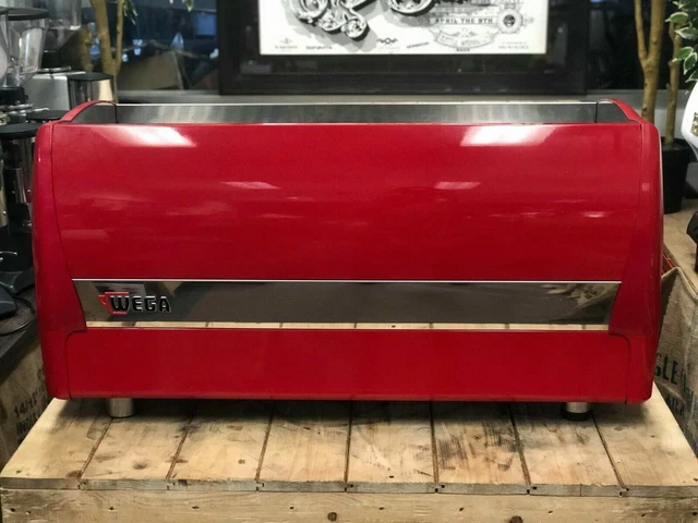 Wega Polaris 3 Gruppi Rossa Macchina Caffe' Espresso Caffe' Commerciale... 6