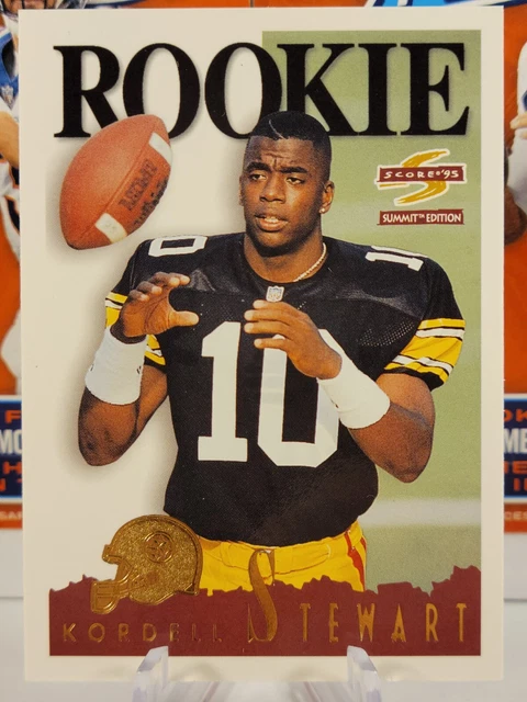1995 Pinnacle Kordell Stewart Score 95' Summit Edition "RC",  #159, Steelers
