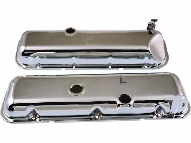 Big Block Chevy Chevelle Camaro Chrome Valve Covers W/ Booster Notch 396 427 454