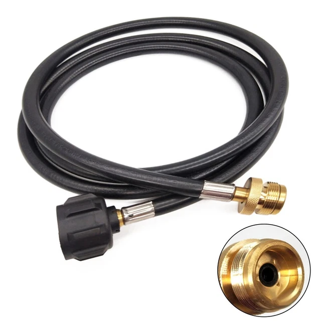 Adaptateur de réservoir de propane avec convertisseur de 1 lb à 20 lb, connecteur universel pour barbecues et réchauds de camping, - Sport