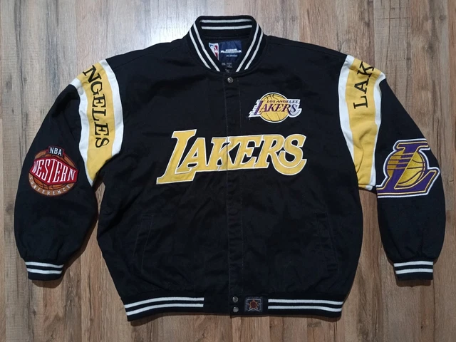 LOS ANGELES LAKERS 2001 CHAMPIONSHIP GENUINE LEATHER JACKET – Jeff Hamilton  Shop