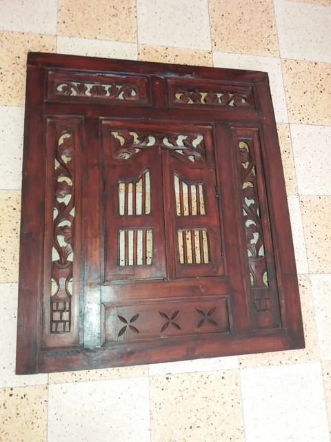 facade 2 wooden doors of cabinet Henri 2 .Oak wood .