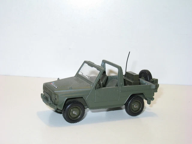 Solido 1/43, voiture Citroën MEHARI armée Française de nos jours, TBE