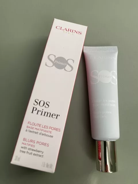 Clarins Makeup Primer SOS Primer Matifying Trucco Adescamento Idratante 30ml