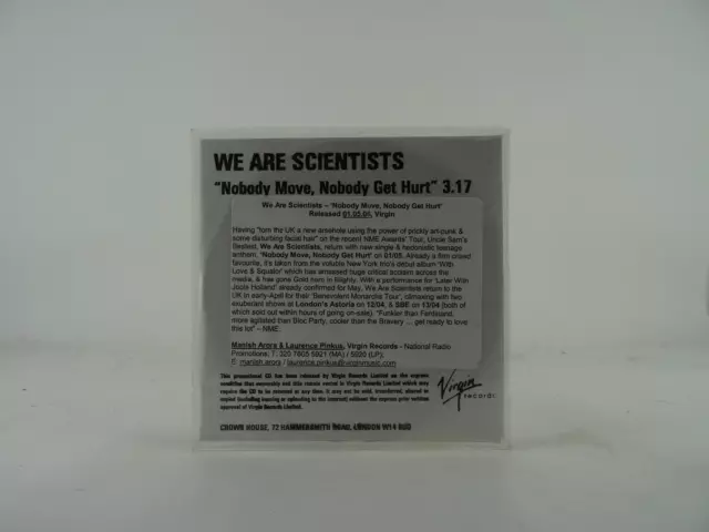 We Are Scientists Nobody Move Nobody Get Hurt (B51) Highly Rated Ebay Seller