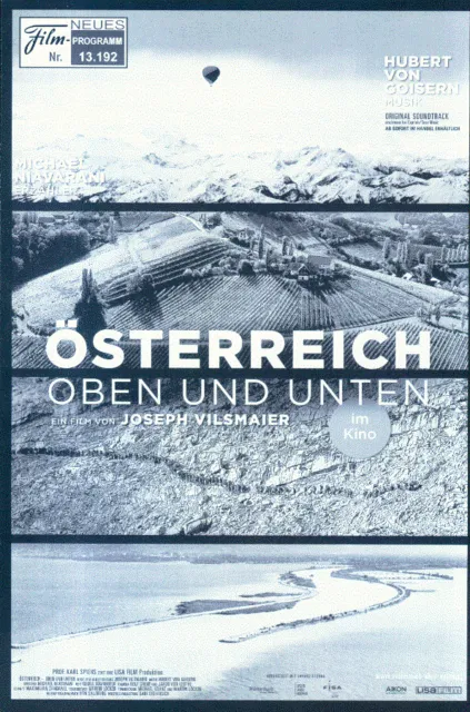 ÖSTERREICH - OBEN und Unten [Blu-ray] von Vilsmaier