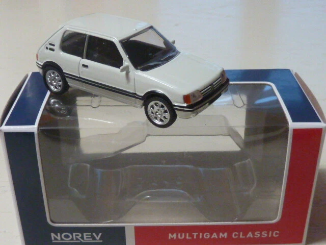 NOREV Peugeot 205 GTi 1.6 1988 Gris Graphite 1/18 - 184845