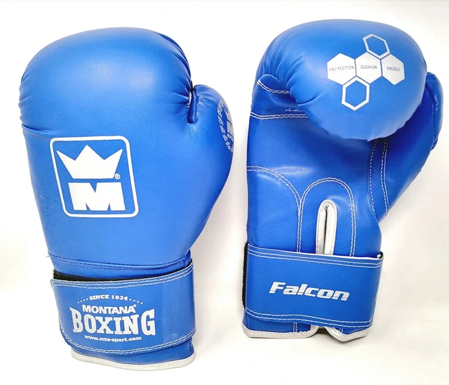 Gants De Boxe Enfant MONTANA Falcon - 4 Oz - Rouges - Initiation - Neuf