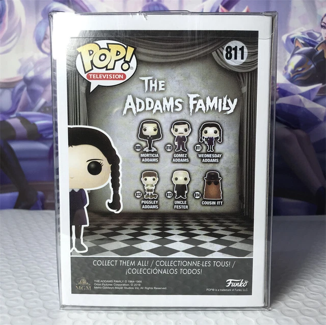 figurine Pop The Addams Family Wednesday Addams #811with Protector MINT 3