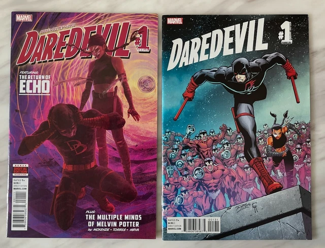 Daredevil ANNUAL #1 2015 COVER A + B SET | RETURN OF ECHO | NM | Marvel 2016