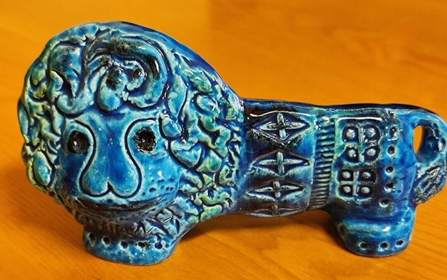 フラビア　ビトッシ　ライオン BITOSSI ビトッシ FLAVIA リミニブルー ライオン イタリア レア
