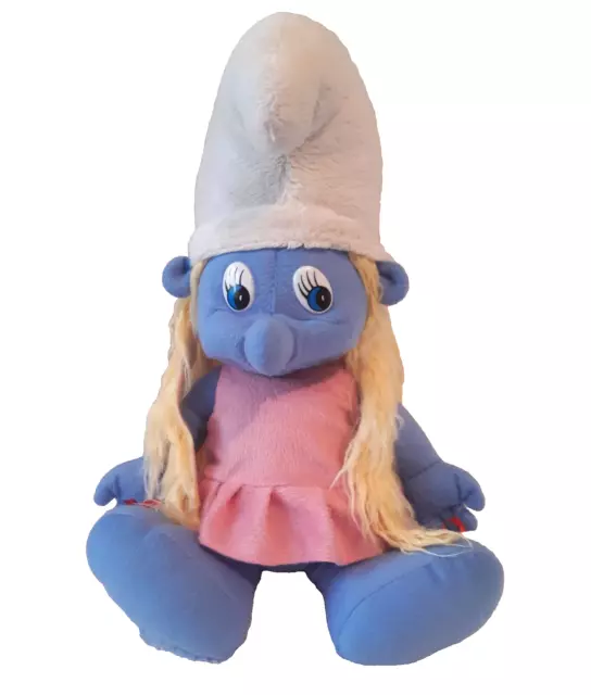 The Smurfs Smurfette Plush Rag Doll Smurf Movie Stuffed Toy 17", 45cm