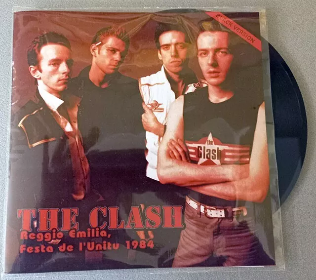 THE CLASH - Reggio Emilia, Festa de L'Unitu 1984, EP NEGRO 7" ¡LIMITADO A 10!¡!