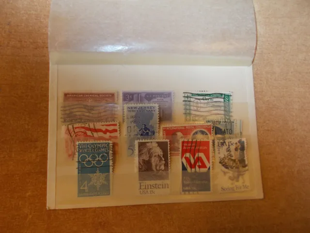 Kleines Lot / Ältere Briefmarken Usa / Überw. Gestempelt 2