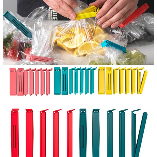 BEVARA Sealing Clips, Set of 30 Assorted Colours/Sizes by IKEA