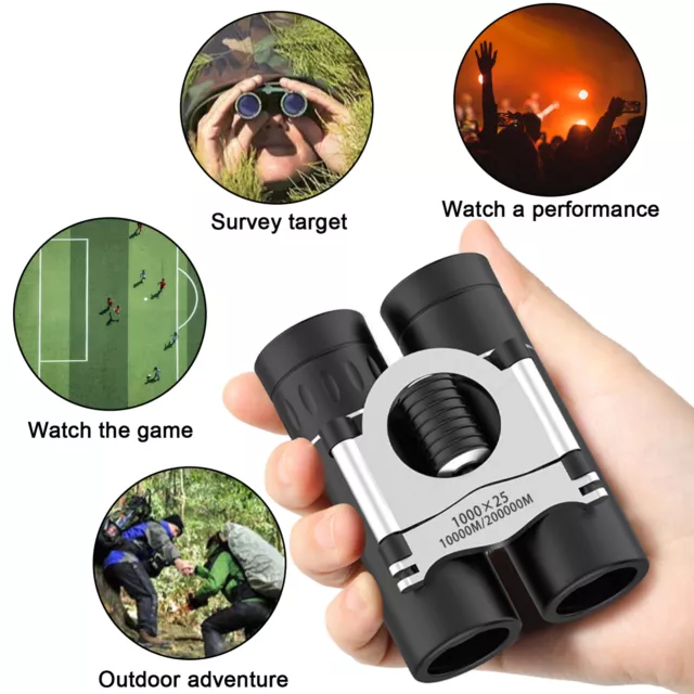 High Powered Binoculars Distortion-free Premium Lightweight High-powered