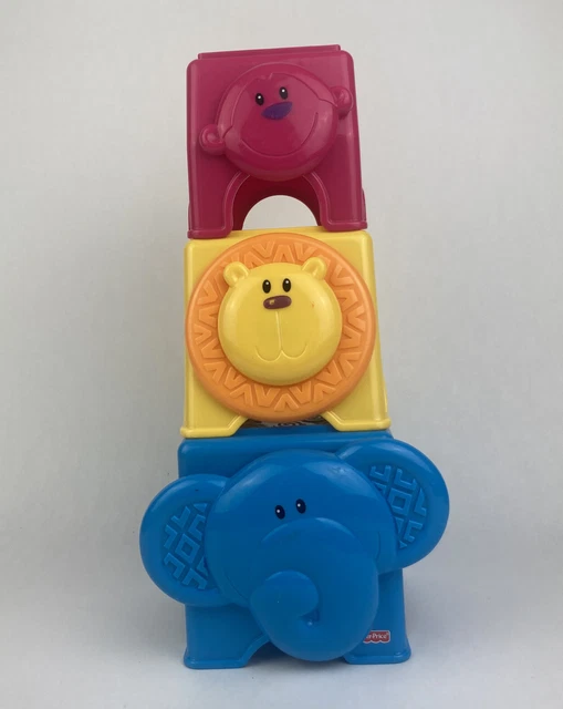 FISHER-PRICE Growing Baby Animal Stack & Nest Blocks Stacking Ladder 2011
