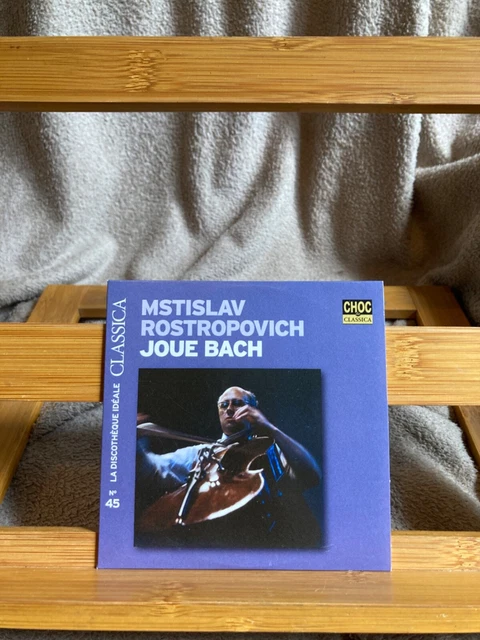 LA DISCOTHÈQUE IDÉALE Classica n°45 Mstislav Rostropovich joue Bach EUR ...