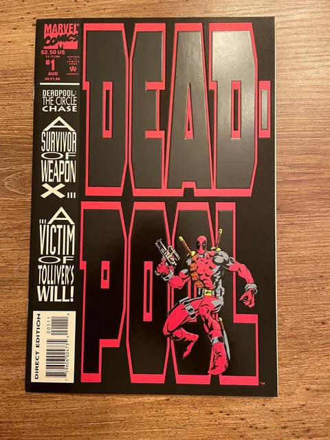 Deadpool # 1 NM Circle Chase X-Force X-Men Cable Domino Marvel Comic Book CM9