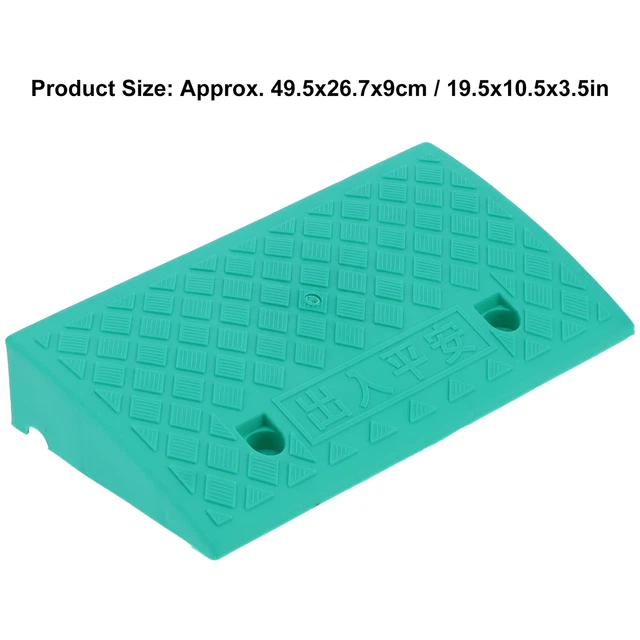 Rampa de bordillo de 9 cm de espesor rampa de bordillo portátil rampa de umbral de plástico para Drivewa SL