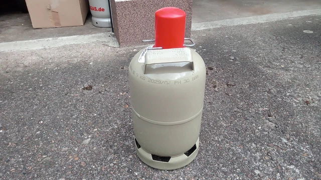 GASFLASCHE 5KG VOLL Propan Eigentum EUR 35,00 PicClick DE