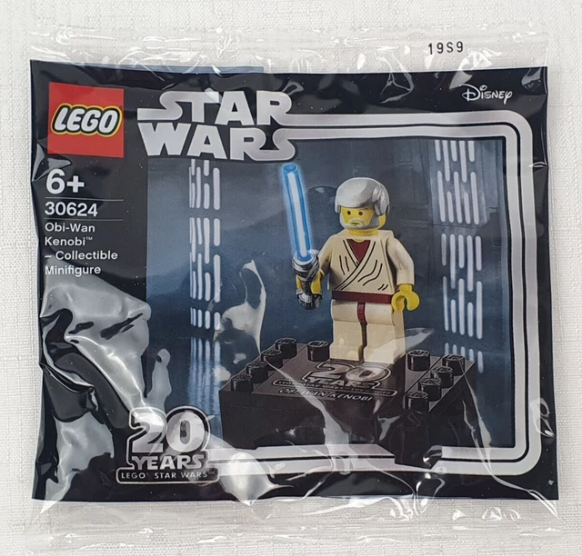 LEGO 30624 STAR Wars 20th Anniversary Obi-Wan Kenobi Minifig Poly Bag ...