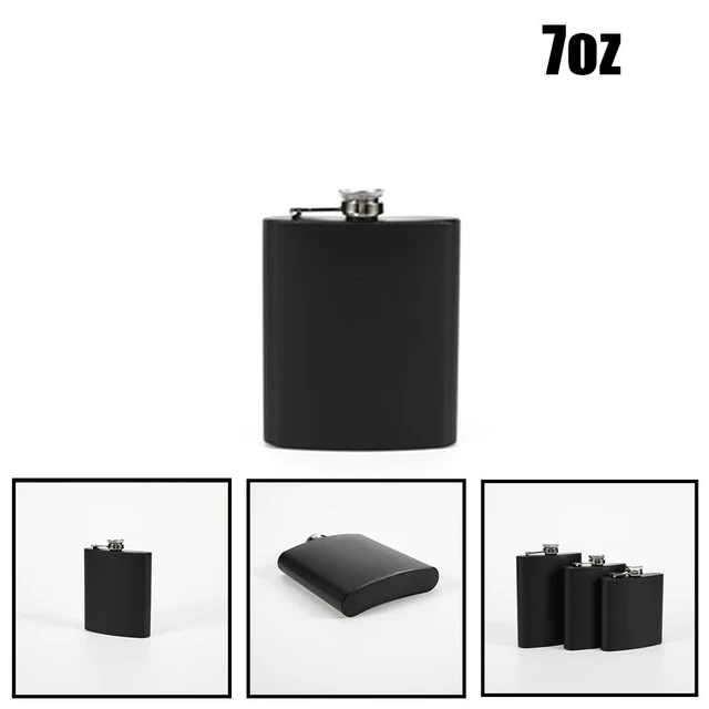 BOUTEILLE D'ALCOOL Whisky En Acier Inoxydable Mat Pour Les Amateurs D