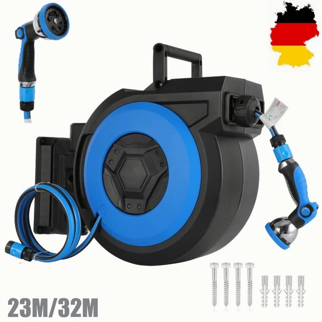AVVOLGITUBO AUTOMATICO hozelock X TUBO GOMMA DA GIARDINO MT 20 ART.120582