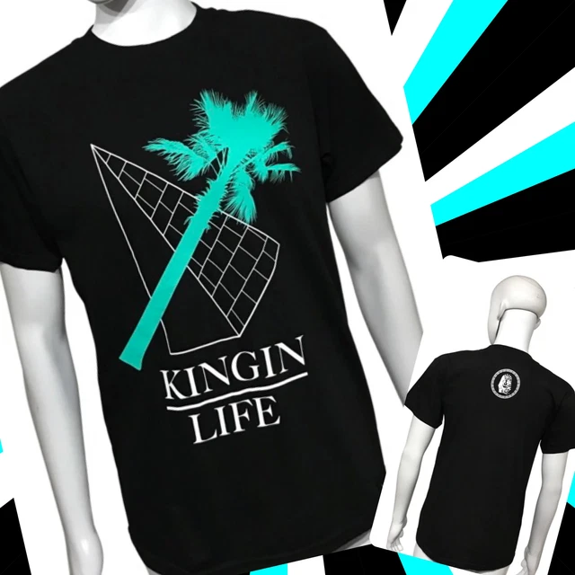 Last Kings *Kingin Life* Black Graphic Print Tee