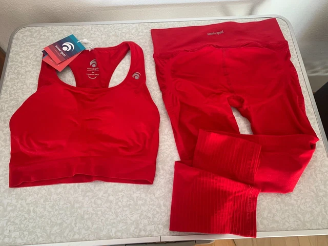 Oceans apart Bra und Pant rot Gr. M