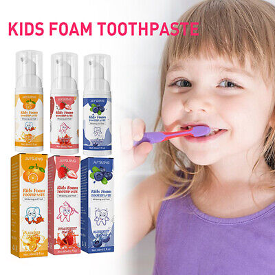 Pasta de dientes para niños espuma pasta de dientes para niños mousse pasta de dientes compacta ¡pfl bucal!