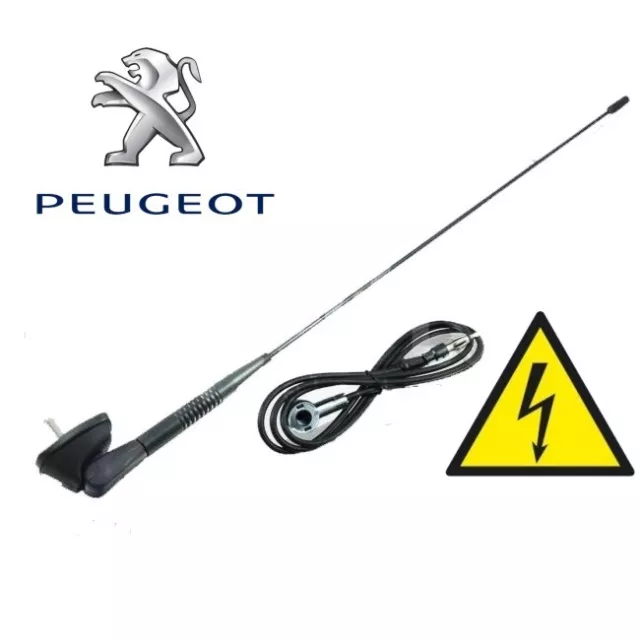 Antenne de Voiture pour Peugeot 106 206 306 406 Partenaire Expert Universel  Neuf