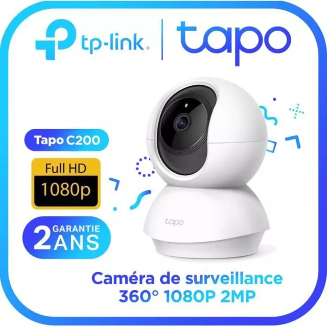 TP-Link Tapo Caméra Surveillance WiFi Tapo C200, camera ip 1080P