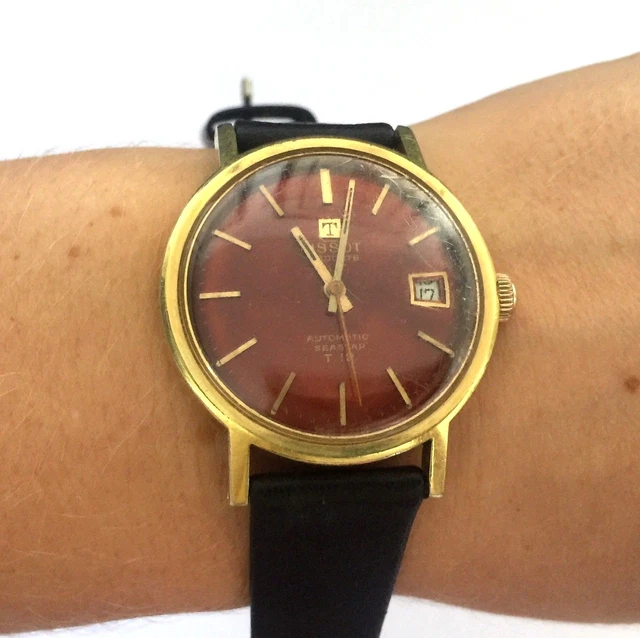 Montre TISSOT T12 Automatique Suisse - Homme, Classique, Mouvement Mécanique