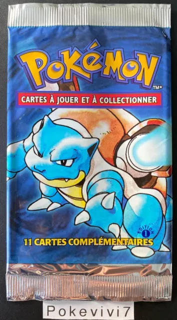 BOOSTER Wizards Pokemon ED1 TORTANK BASE SET Empty / Empty / Open / NO CARDS!