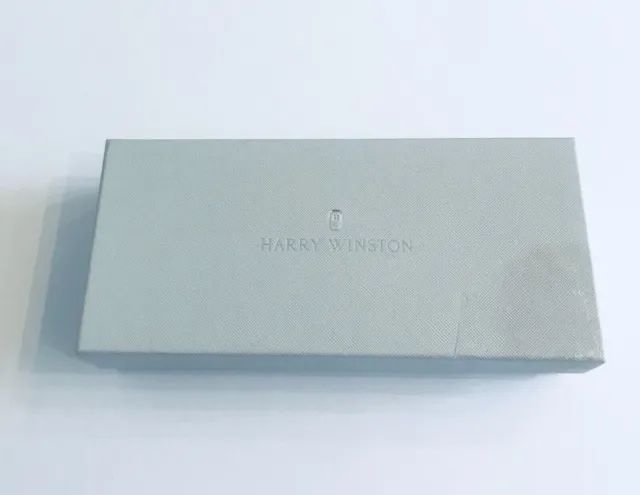 Harry Winston Box, Harry Winston Schmuckbox - Geschenkbox - 23 cm x 10 cm x 5 cm