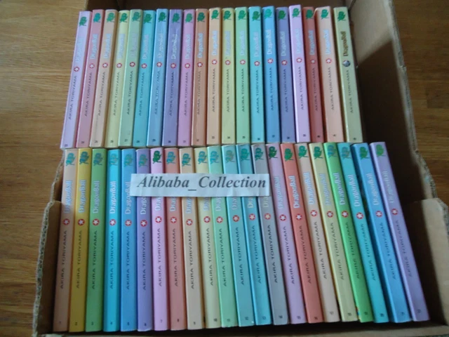 LOT 42 MANGA Dragon Ball Glenat Collection Complete Serie Integrale Dbz