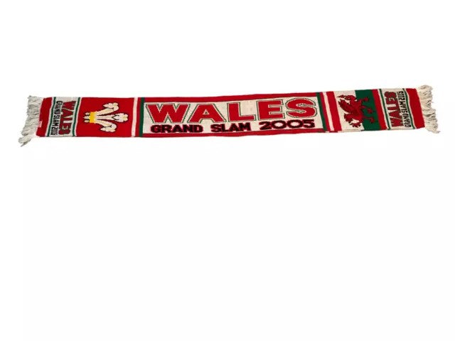 Wales Rugby Scarf - Grand Slam 2005