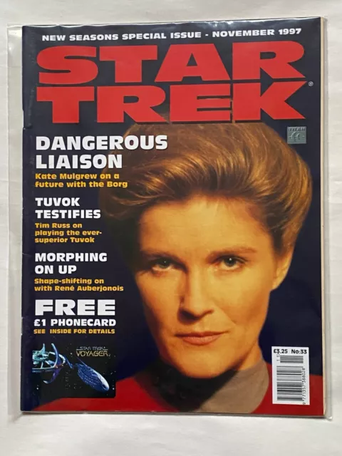 Star Trek Official Monthly Magazine (Issue No. 33 November 1997)