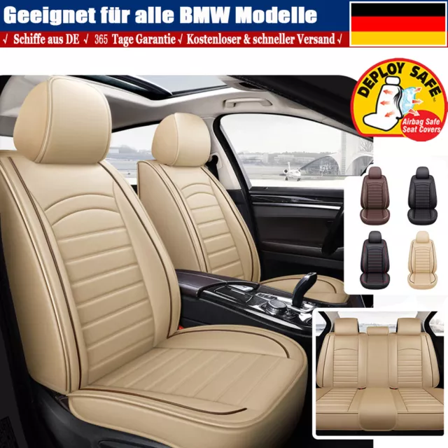 5 SITZBEZÜGE AUTO Schonbezüge Pu Leder Universal Auto Sitzbezug für VW EUR  159,00 - PicClick DE