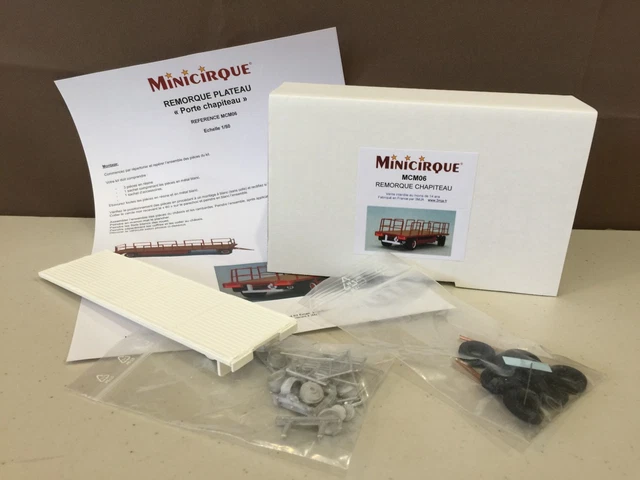 MINICIRQUE - KIT CARAVANE DIGUE DU GMC ATELIER PINDER - REF ACP 83 - 1/50 EUR 52,00 - FR MINICIRQUE - KIT CARAVANE DIGUE DU GMC ATELIER PINDER - REF ACP 83 - 1/50 EUR 52,00 - FR