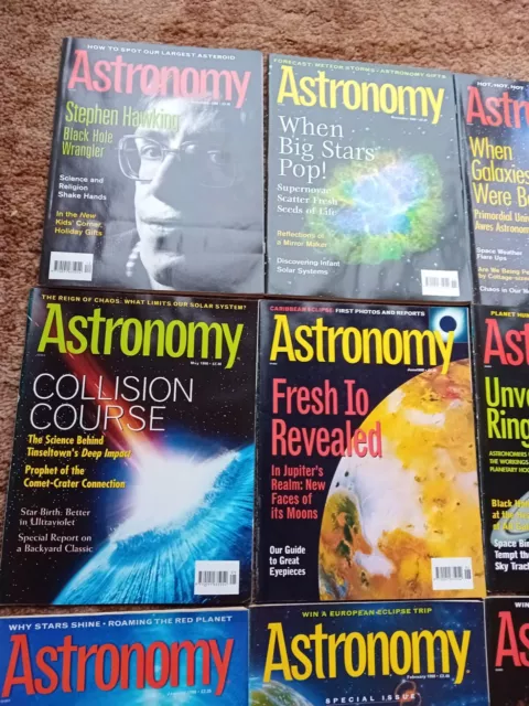 Astronomy Magazine Bundle January  - December 1898 3