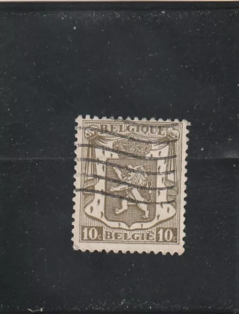 L5995 BELGIQUE timbre Y&T N° 420 de 1936-46 "  Armoiries  " Oblitéré