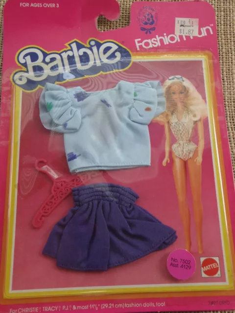 Barbie 1983 Fashion Fun #7502