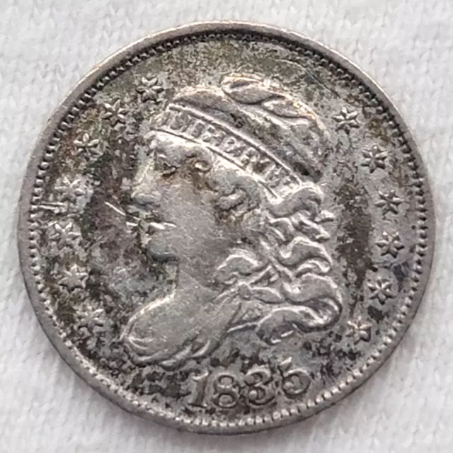 1835 Capped Bust Half Dime