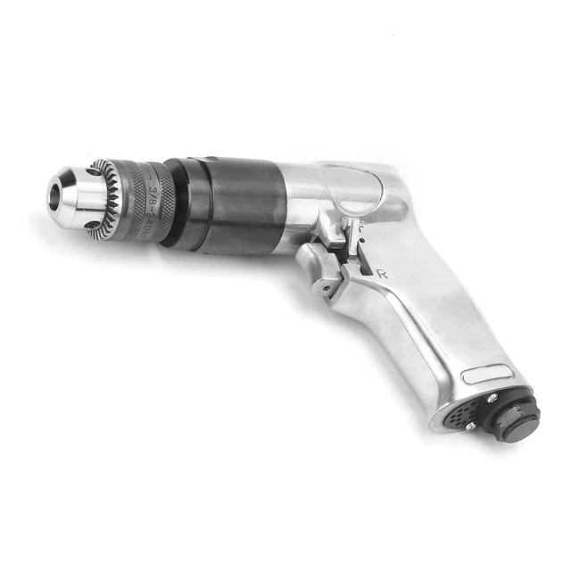 (Estilo europeo) Taladro de aire delantero inverso ajustable de mano ligero
