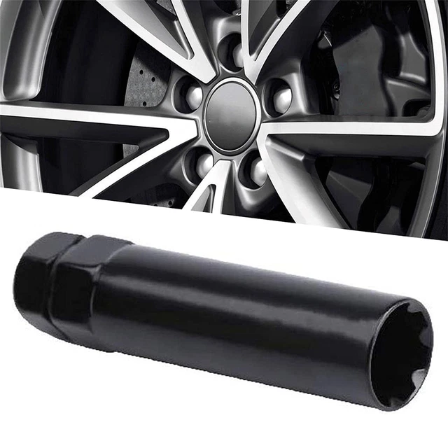 Muhize 6 Spline Lug Nut Key - Upgraded Standard Small Diameter Drive Socket(2023
