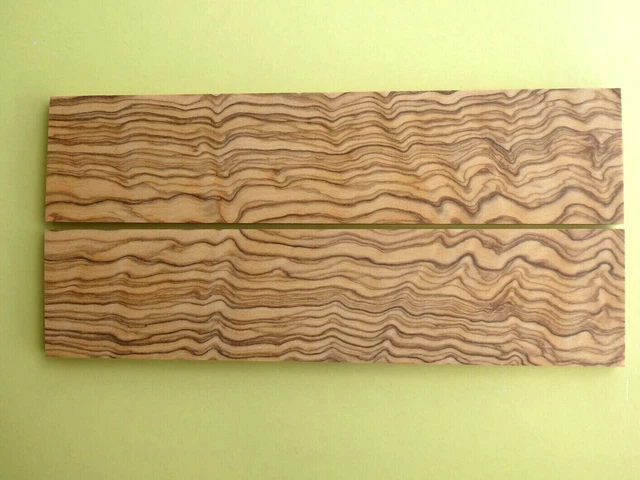 1 Paire De Plaquettes En BOIS De ROSE Pour Coutellerie Ou Autre