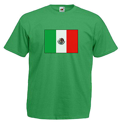 Mexico Flag Children's Kids T Shirt