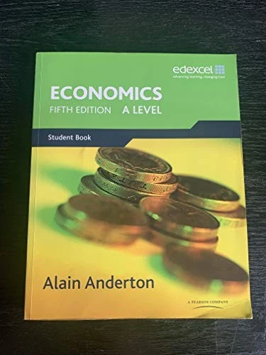 A LEVEL ECONOMICS for Edexcel: A Level. Student Book By Mr Alain $39.57 ...